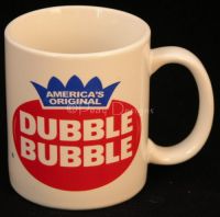 Dubble Bubble America's Original Bubble Gum Coffee Mug Vintage